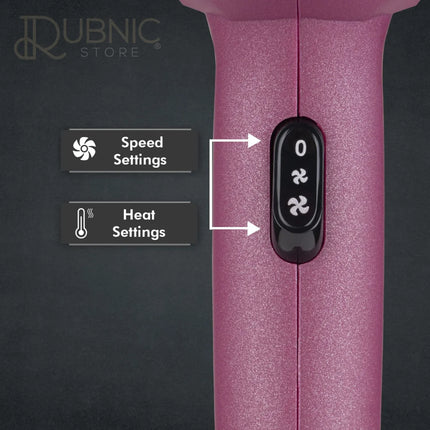 VEGA Professional Mighty Mini Hair Dryer Burgundy (VPVHD-06)