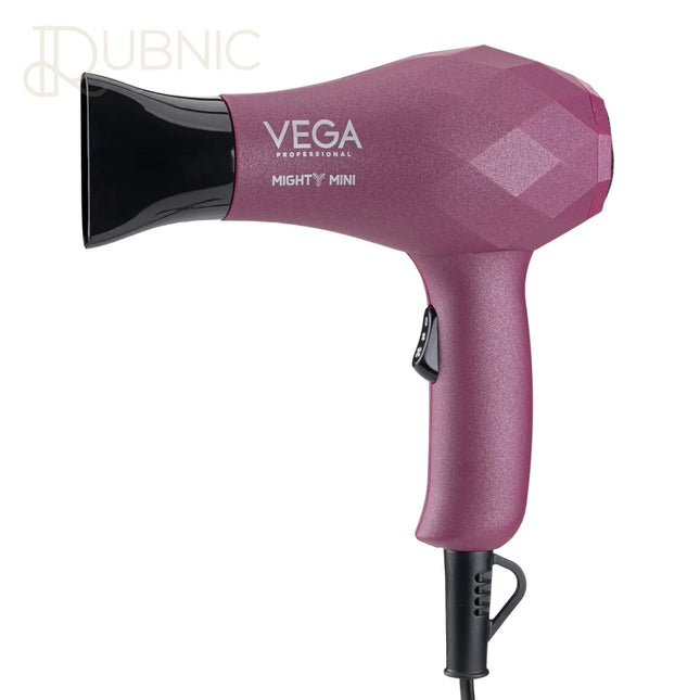 VEGA Professional Mighty Mini Hair Dryer Burgundy (VPVHD-06)