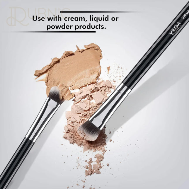 Vega Professional Mini Angled Kabuki Brush VPPMB-12 - Makeup