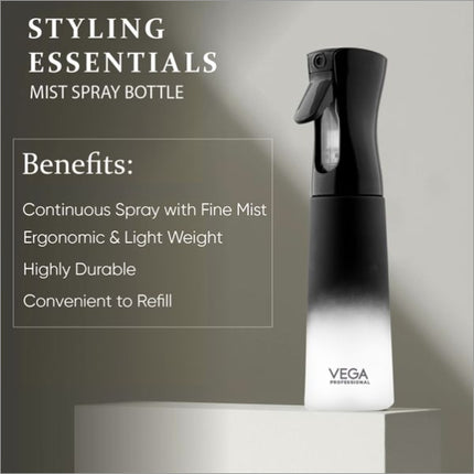 VEGA PROFESSIONAL MIST SPRAY BOTTLE - 350 ML - VPHSB-01