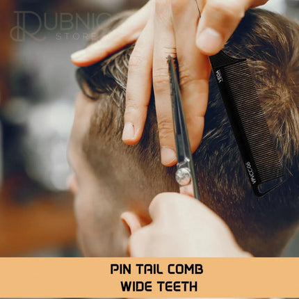 Vega Professional Pin Tail Comb Wide Teeth VPVCC-06 - Comb