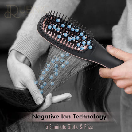 Vega Professional Pro Cera Shine Hair Straightener Brush