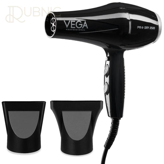 VEGA Professional Pro Dry Hair Dryer Black (VPPHD-01) - HAIR