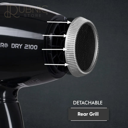VEGA Professional Pro Dry Hair Dryer Black (VPPHD-02) - HAIR