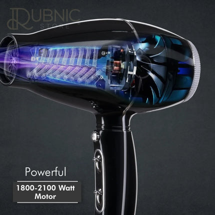 VEGA Professional Pro Dry Hair Dryer Black (VPPHD-02) - HAIR