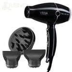 VEGA Professional Pro Dry Hair Dryer Black (VPPHD-02) - HAIR