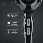 VEGA PROFESSIONAL Pro Dry Hair Dryer Black (Vpphd-09) - HAIR