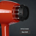 VEGA Professional Pro Dry Hair Dryer Red (VPVHD-07) - HAIR