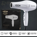 VEGA Professional Pro Dry Hair Dryer White (VPPHD-08) - HAIR