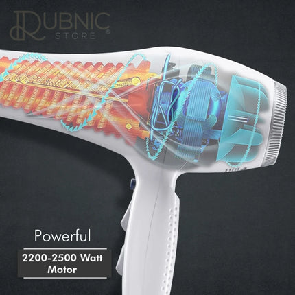 VEGA Professional Pro Dry Hair Dryer White (VPPHD-08) - HAIR