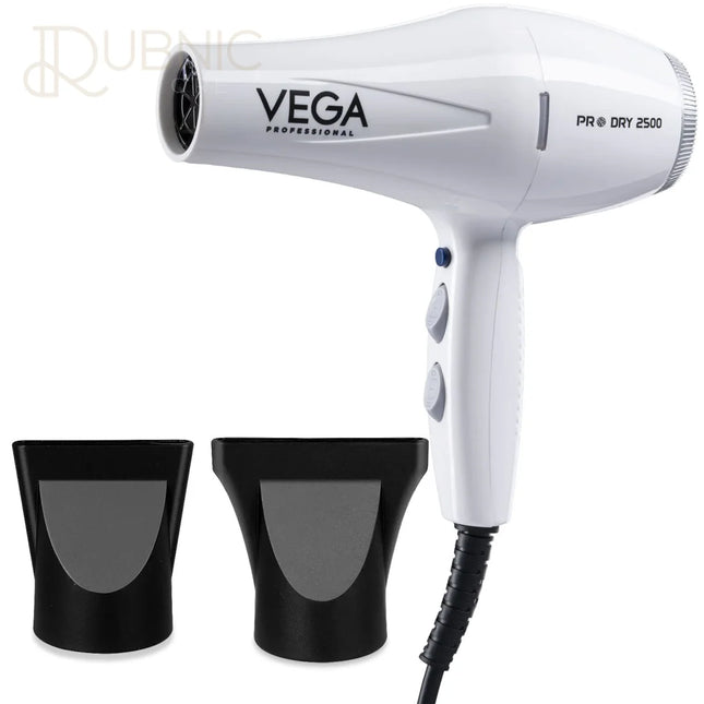VEGA Professional Pro Dry Hair Dryer White (VPPHD-08) - HAIR