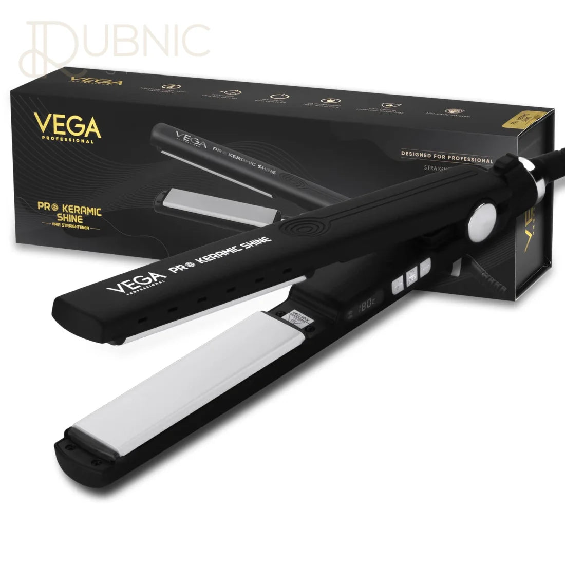VEGA Professional Pro Keramic Shine Hair Straightener (VPPHS