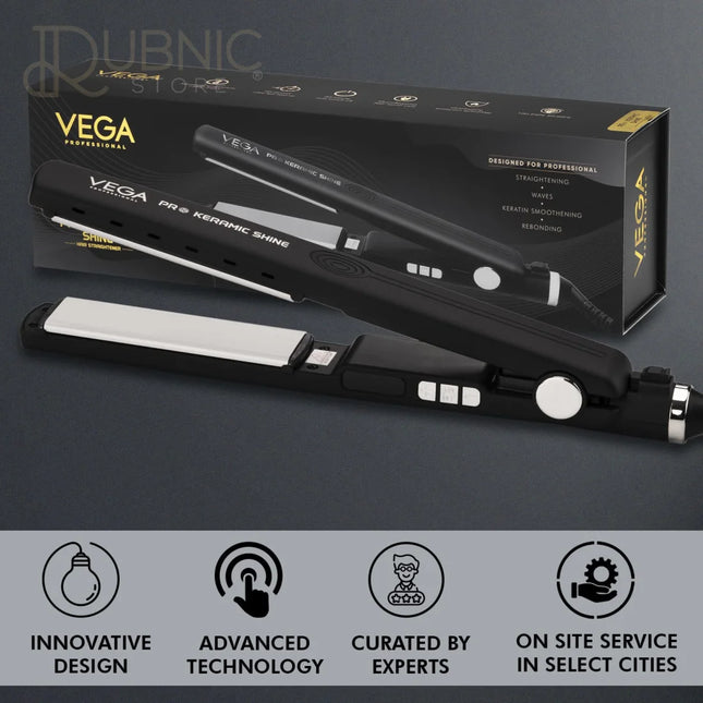 VEGA Professional Pro Keramic Shine Hair Straightener (VPPHS