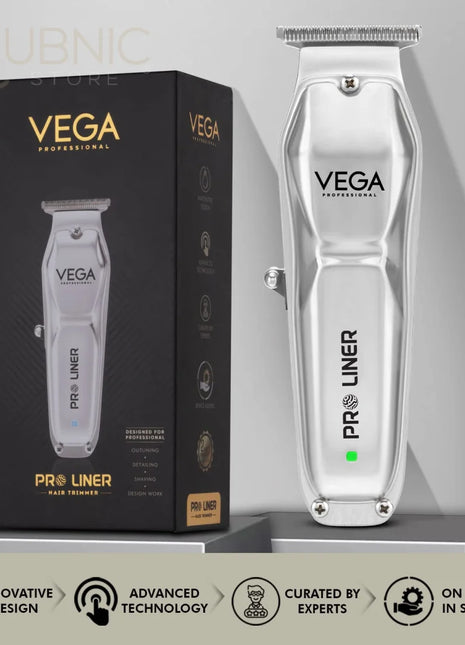 VEGA Professional Pro Liner Hair Trimmer VPPHT-03 Silver -