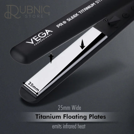 VEGA Professional Pro Sleek Titanium Straight Hair