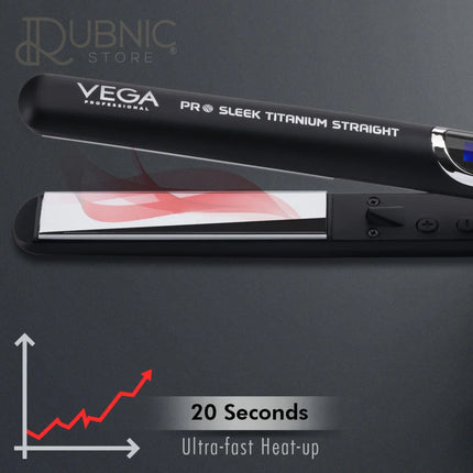 VEGA Professional Pro Sleek Titanium Straight Hair