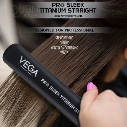 VEGA Professional Pro Sleek Titanium Straight Hair