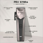 a diagram of a hair clipper with instructions