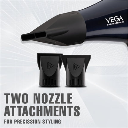 two nozzle attachments for precision styling