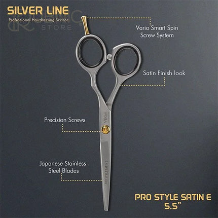 Vega Professional Pro Style Satin E 5.5 Silver line