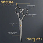 Vega Professional Pro Style Satin E 6 Silver line
