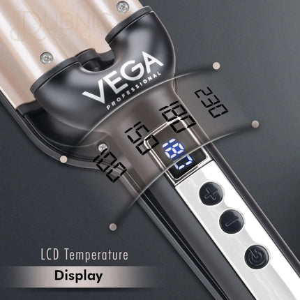VEGA Professional Pro Wave Triple Barrel Hair Styler