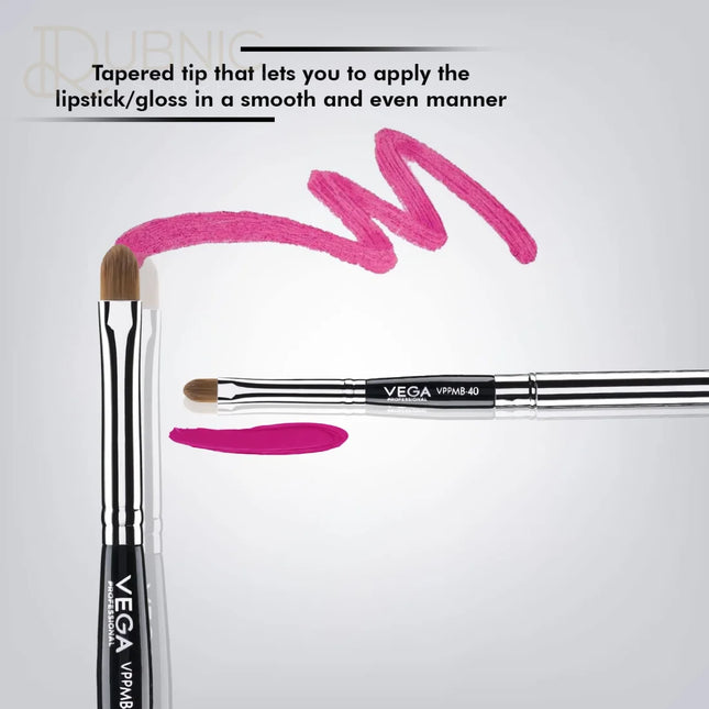 Vega Professional Retractable Lip Brush VPPMB-40 - Makeup