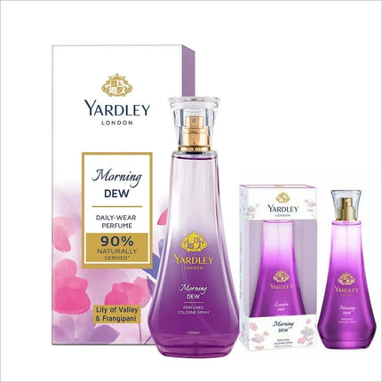 YARDLEY Morning DEW PERFUME 100 ml - 100 ML + 50 ML -