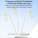 White yesido st18 ipad stylus pen with sleek minimalist design wireless charging and magnetic attachment features