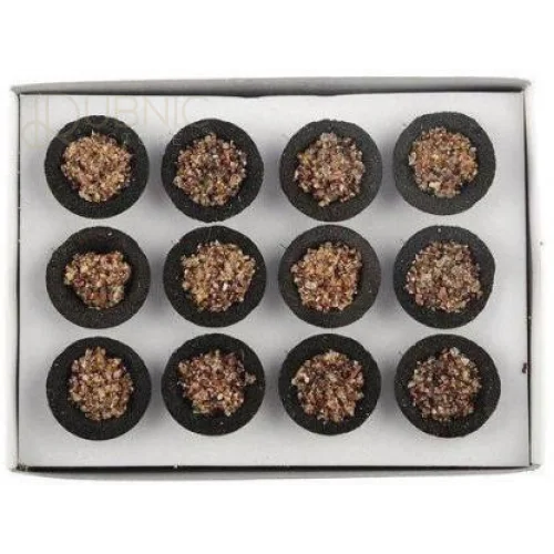 AIRANCE GUGAL Sambrani Dhoop Cups 12 Pcs BIG - dhup