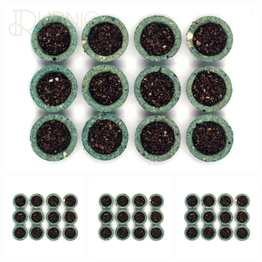 AIRANCE MOGRA Sambrani Dhoop Cups 48 Pcs BIG - dhup