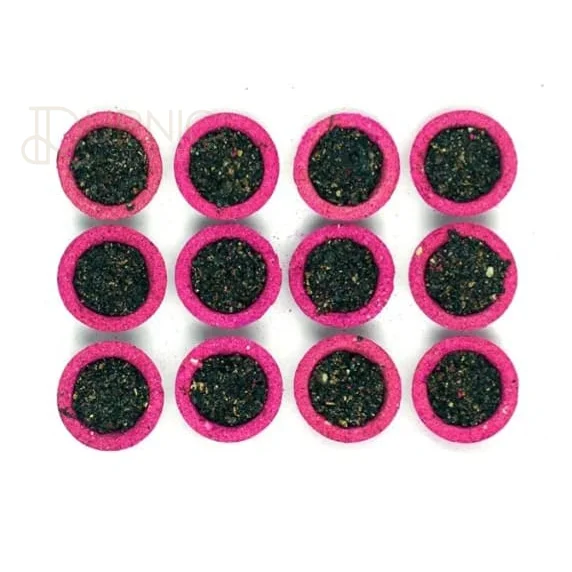 AIRANCE ROSE Sambrani Dhoop Cups 12 Pcs BIG - dhup