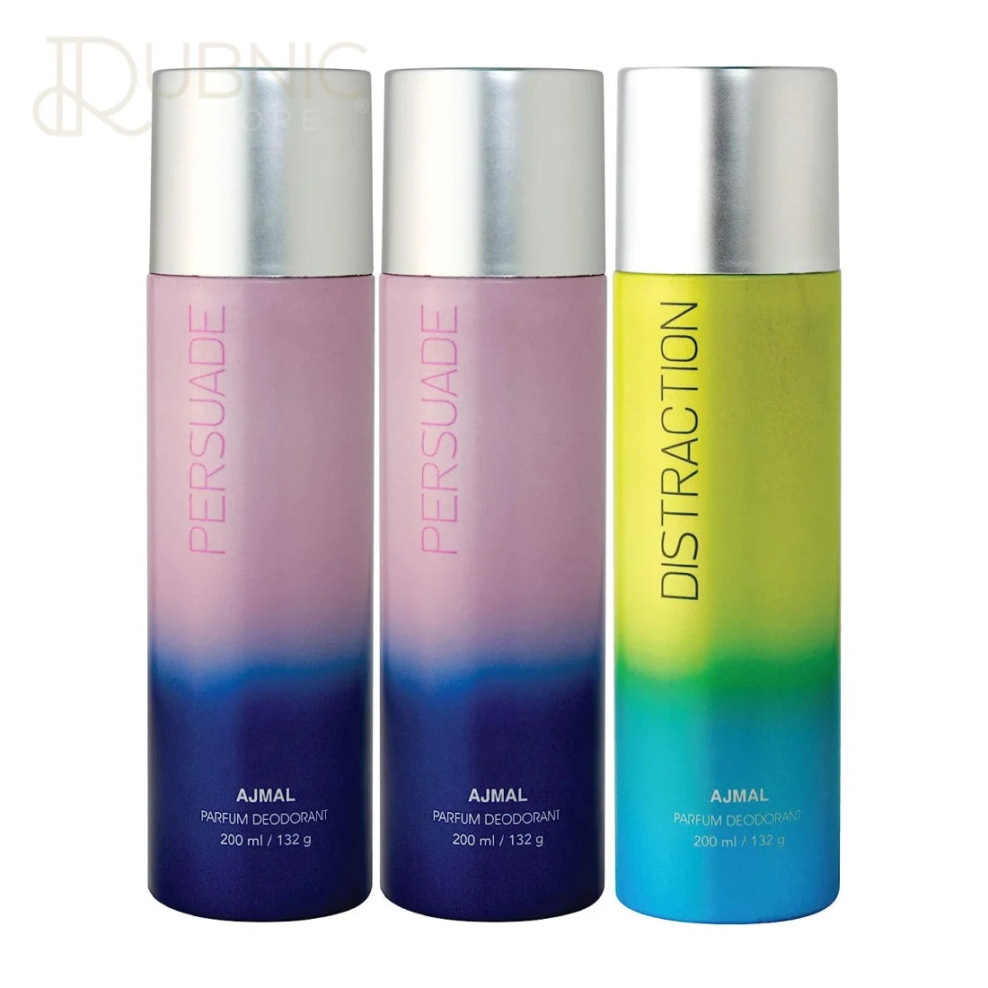 Ajmal 2 Persuade & Distraction Deodorant Combo Pack of 3