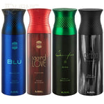 Ajmal Blu & Sacred Love & SacrificeIIHim & Carbon Deodorant