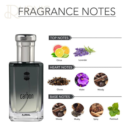 Ajmal Carbon Perfume 100ML - PERFUME