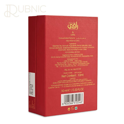 Ajmal Mukhallat Raaqi Concentrated Perfume 10ml