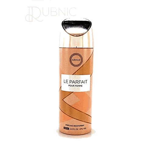 Armaf Le Parfait Pour Femme 200ml deodorant spray bottle