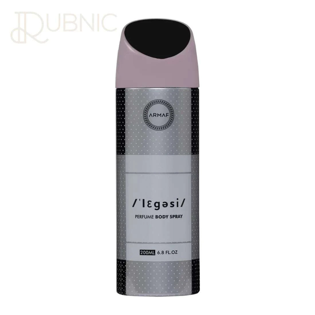 ARMAF Legasi Perfume body spray 200ml bottle with woody musky fragrance for men