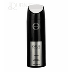 Armaf Opus Deo 200ML men's perfume body spray bottle black with silver label