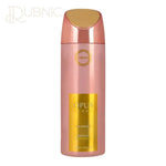 ARMAF Opus Femme pink and gold women's perfume body spray 200 ml bottle