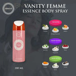 ARMAF Vanity Femme Essence Perfume Body Spray 200 ml - BODY