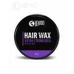 Beardo XXtra Strong Hold Hair Wax 100g container with crystal clear formula and glossy finish