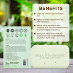 Bella Vita Organic Detox Body Wash Bar Soap 150 gm - BATH