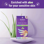 Bombae Women Full Body Wax Strips For Sensitive Skin - WAX