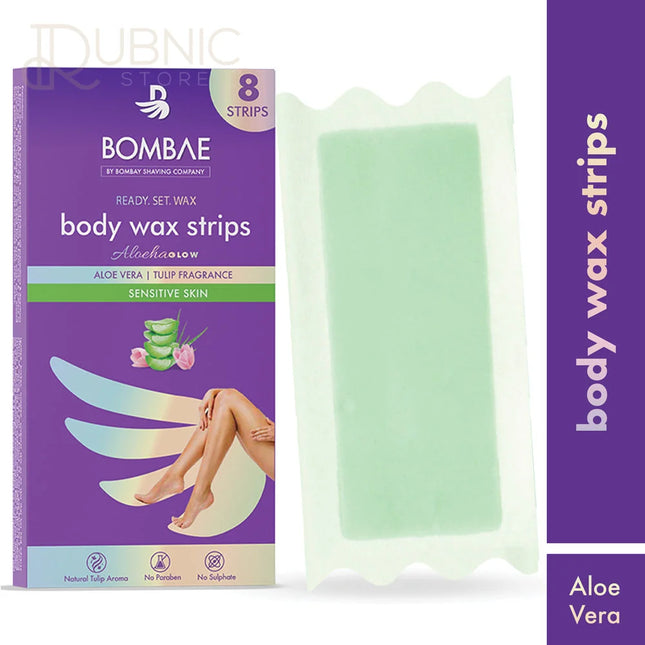 Bombae Women Full Body Wax Strips For Sensitive Skin - WAX