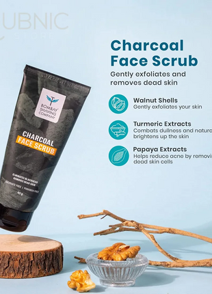 Bombay Shaving Company Activated Charcoal Facial Kit - face