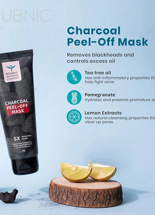 Bombay Shaving Company Activated Charcoal Facial Kit - face