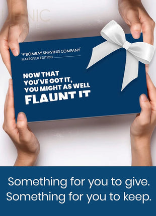 Bombay Shaving Company Activated Charcoal Facial Kit - face