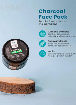 Bombay Shaving Company Activated Charcoal Facial Kit - face