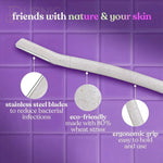 Bombay Shaving Company Face & Eyebrow Razor for Women Pack